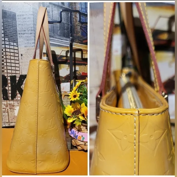 🔥SOLD🔥 LOUIS🌻VUITTON Monogram Vernise Tote Bag - Picture 5 of 17